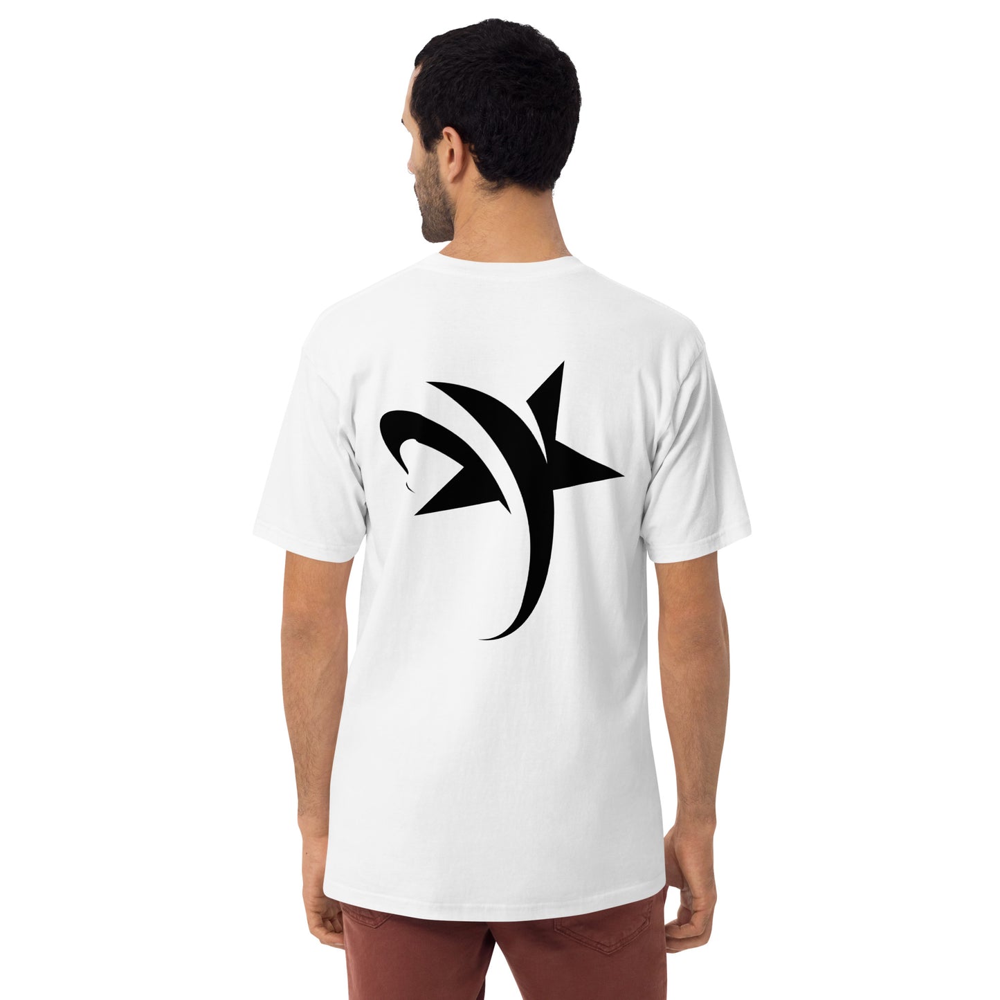 Unisex premium IO Logo white tee