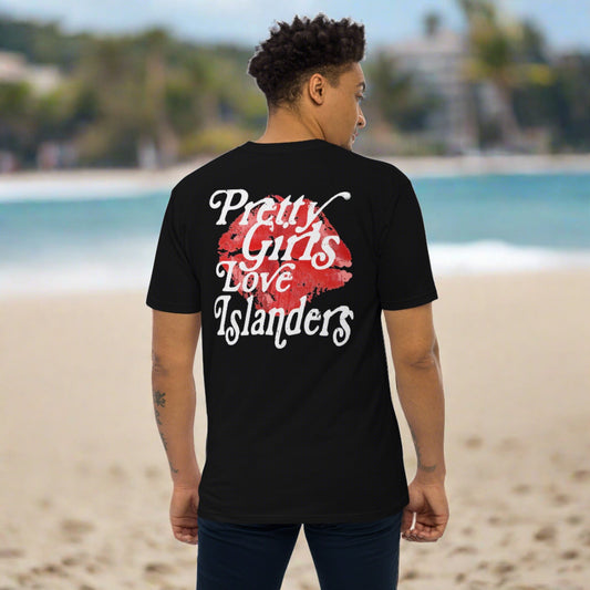 Unisex premium Black "Pretty Girls Love Islanders" tee